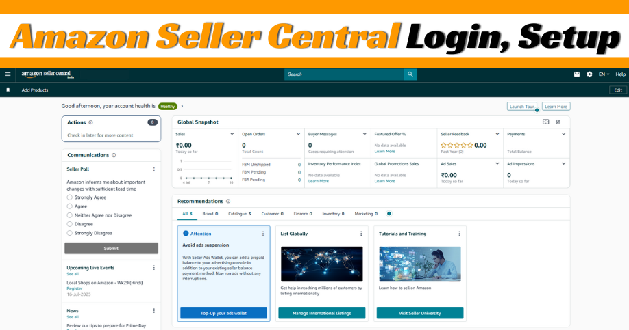 Amazon Seller Central