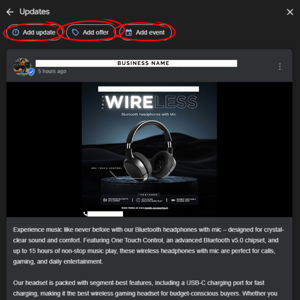 Google My Business Services in etawah