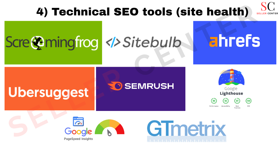 4) Technical SEO tools (site health)