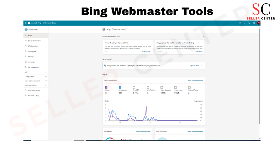 Bing Webmaster Tools